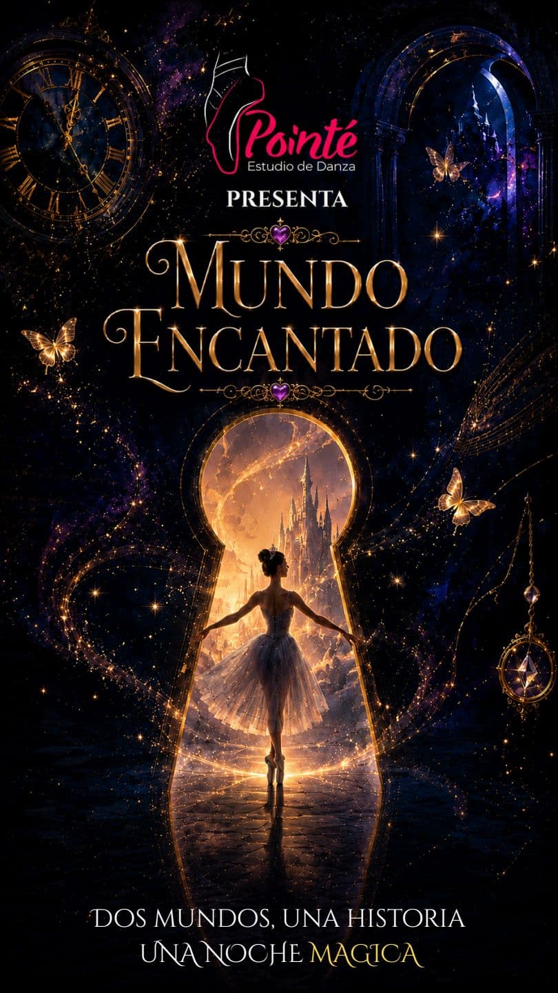 Portada del programa del recital Mundo Encantado
